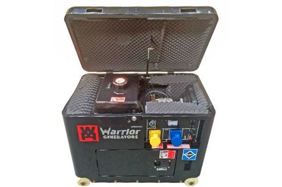 Gerador Warrior Diesel 6 KVA Insonorizado