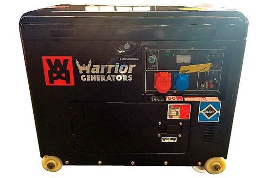 Gerador Warrior 6KVA Trifásico Insonorizado