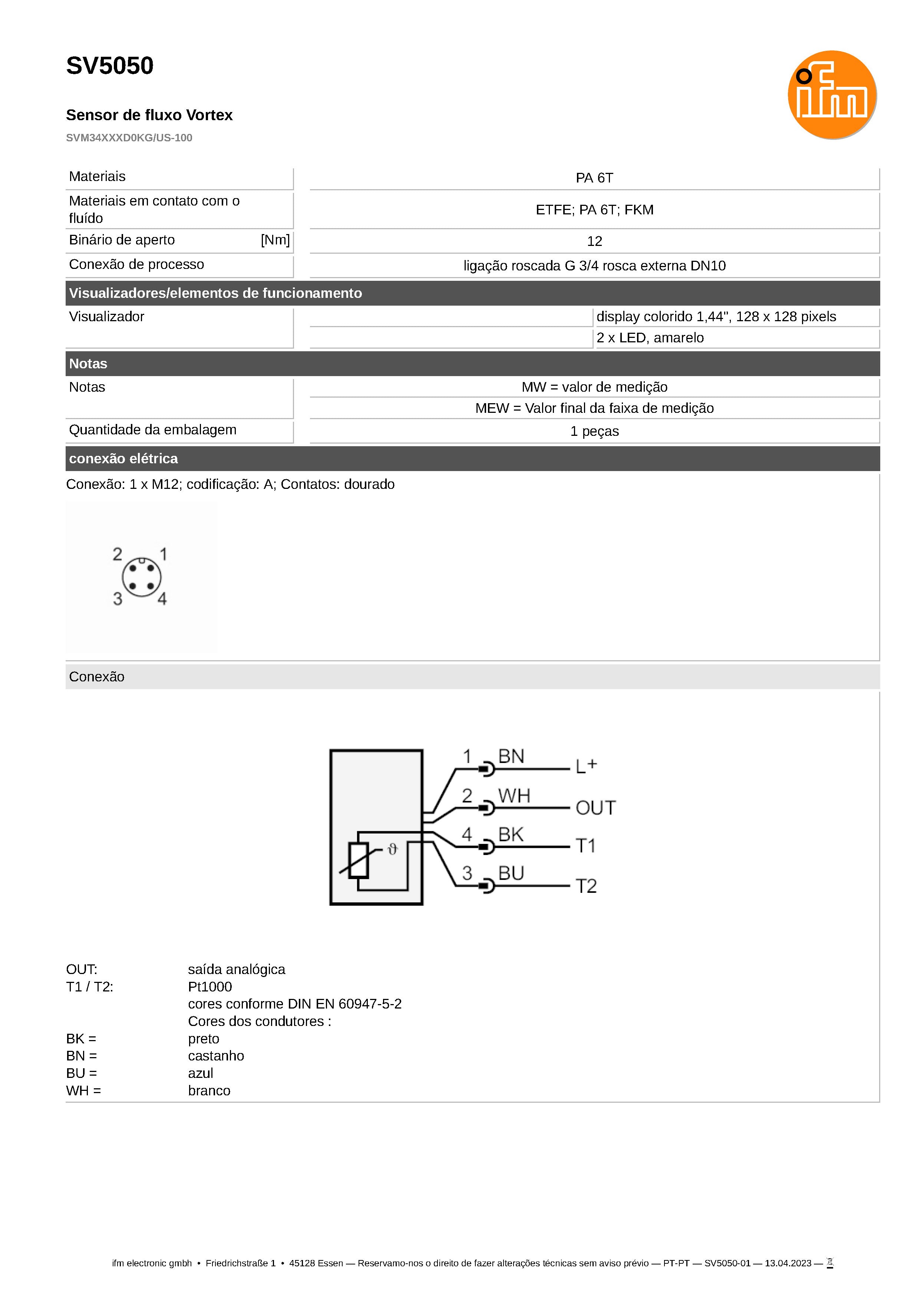 Sensor de consumo de água inteligente