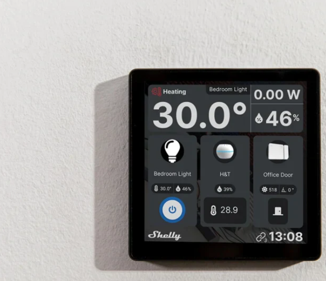Ecrã de parede Shelly