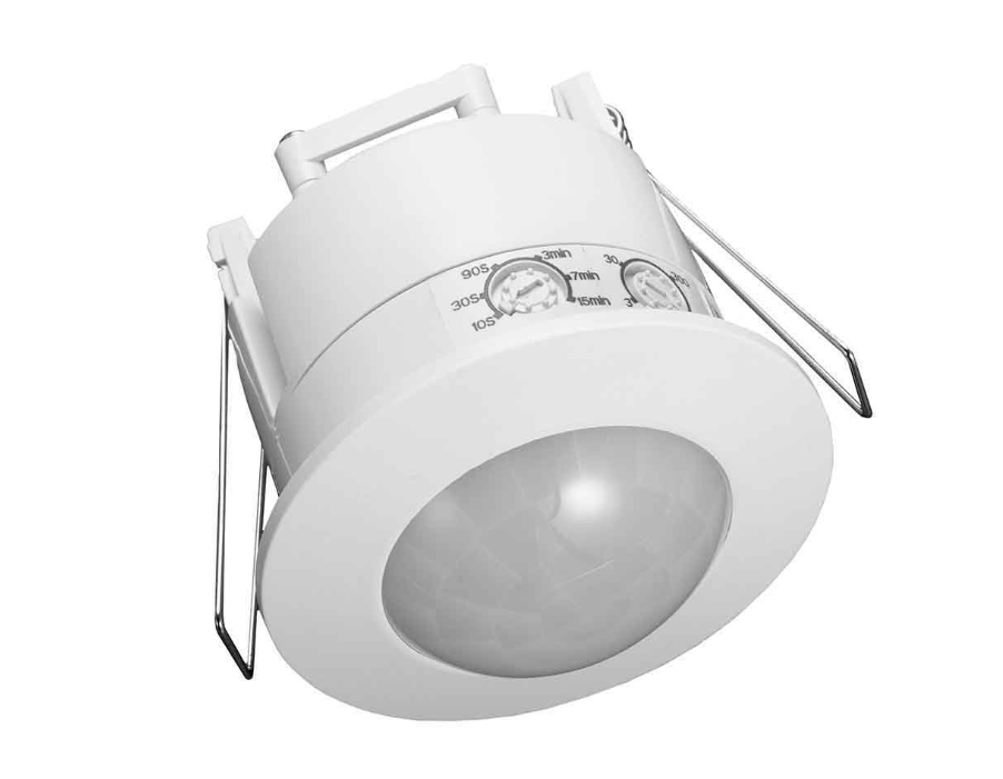 Detetor de movimento ENCASTRAR 360°