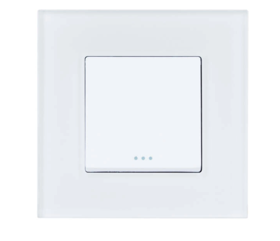 Interruptor Simples Pulsador c/moldura 1 luz