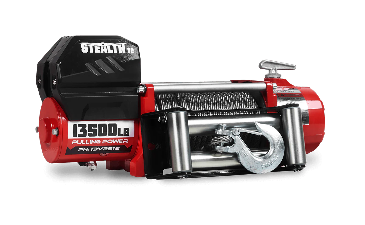 Guincho Stealth 13500lb 24v Cabo de Aço